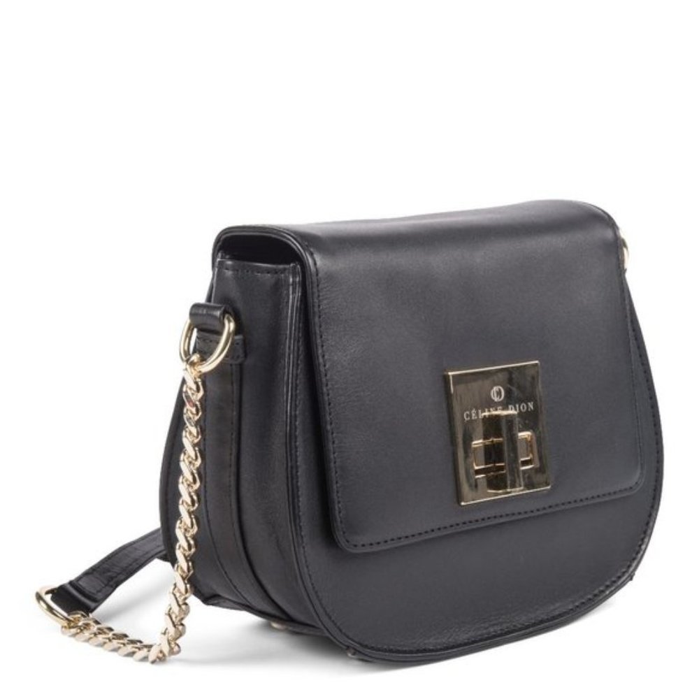 Celine Dion Minuet Flap Closure Handbag
